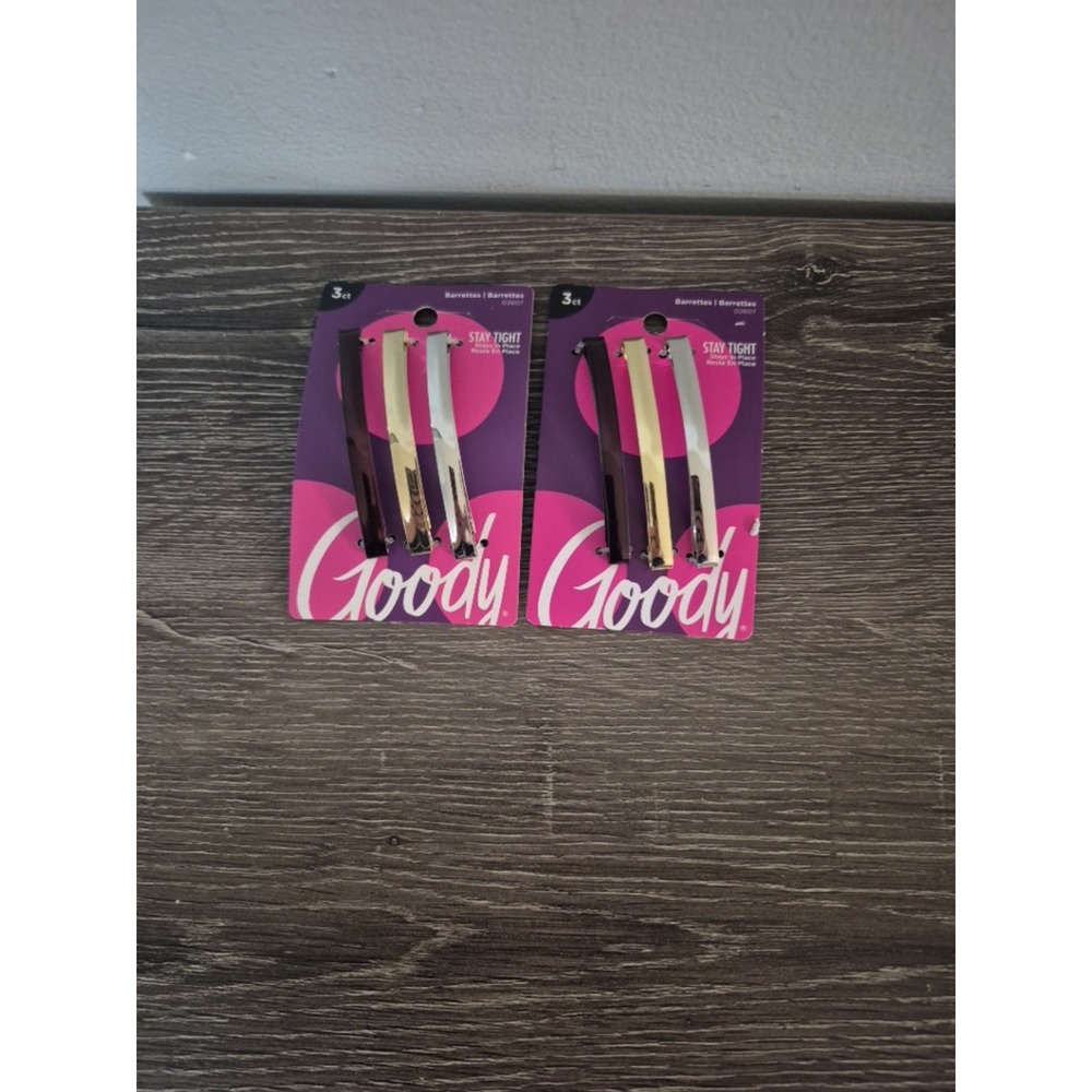 2‎ Packs Goody Barrettes - 3 Count 2020 Staytight